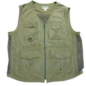 Duluth Trading Co Men’s XL Olive Outdoor Vest